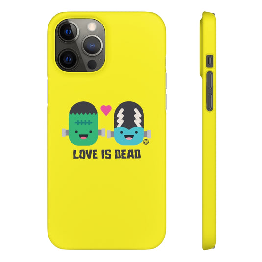 Love Is Dead Frankenstein Phone Case