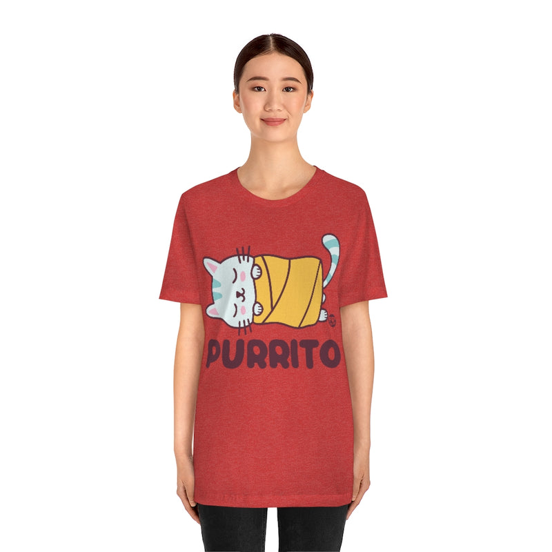 Load image into Gallery viewer, Purrito Cat Unisex Tee
