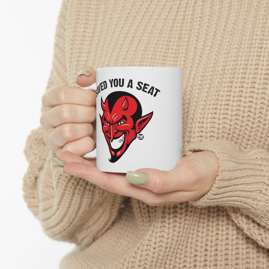 Saved You A Seat Devil Mug