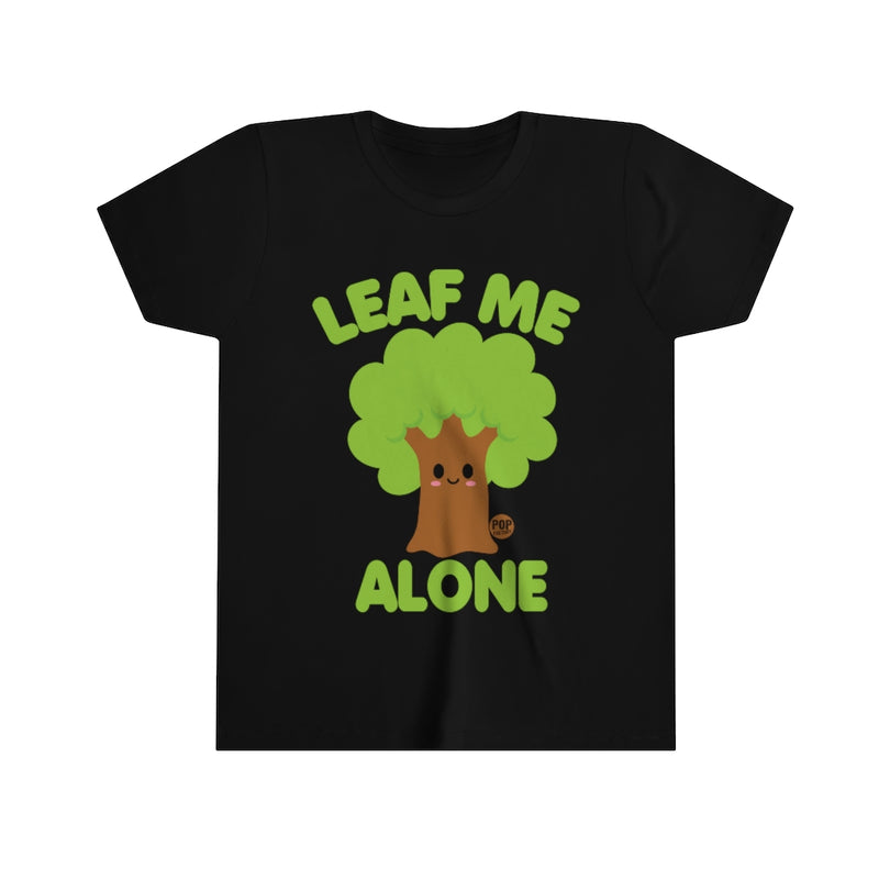 Load image into Gallery viewer, Leaf Me Alone Tree Youth Short Sleeve Tee
