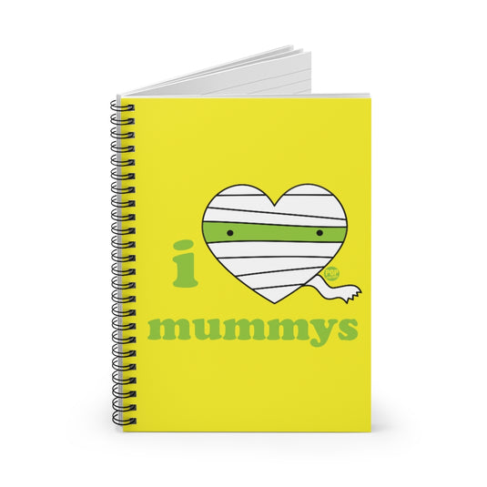 I Love Mummys Notebook