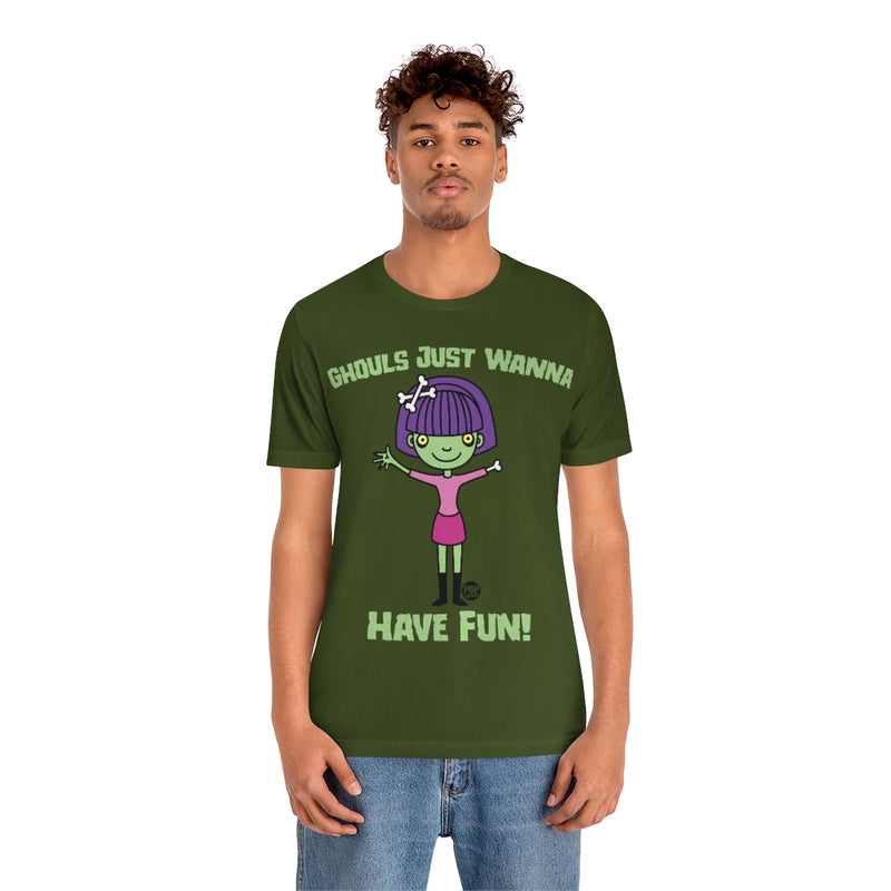Load image into Gallery viewer, Ghouls Just Wanna Have Fun Unisex Tee

