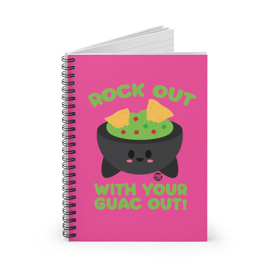 Rock Out With Guac Out Notebook