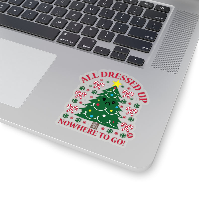 Load image into Gallery viewer, All Dressed Up Xmas Tree Sticker
