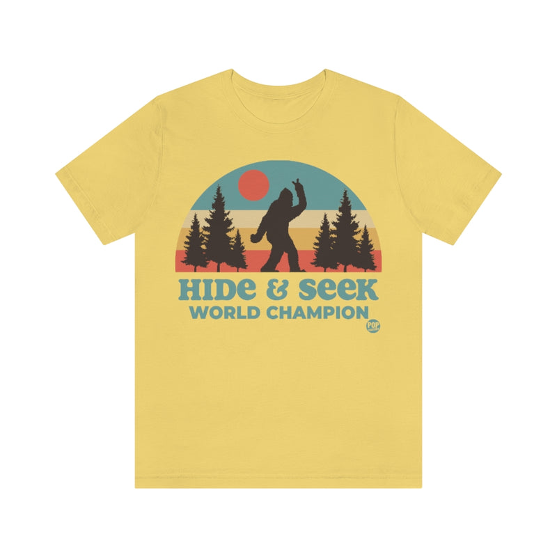 Load image into Gallery viewer, Hide And Seek Champion Bigfoot Unisex Tee
