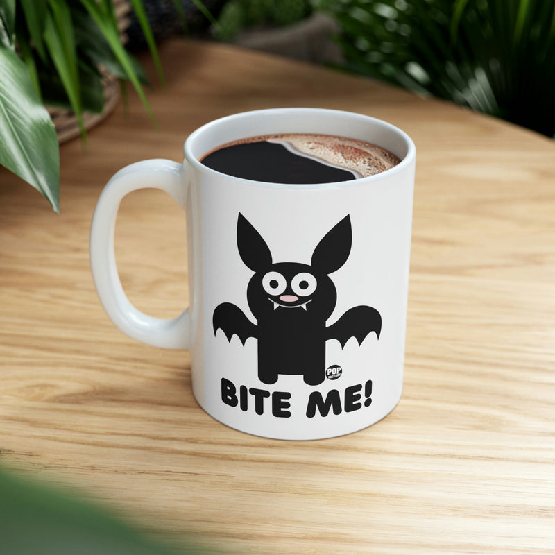 Load image into Gallery viewer, Bite Me Bat Mug
