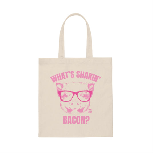What's Shakin Bacon Pig Tote