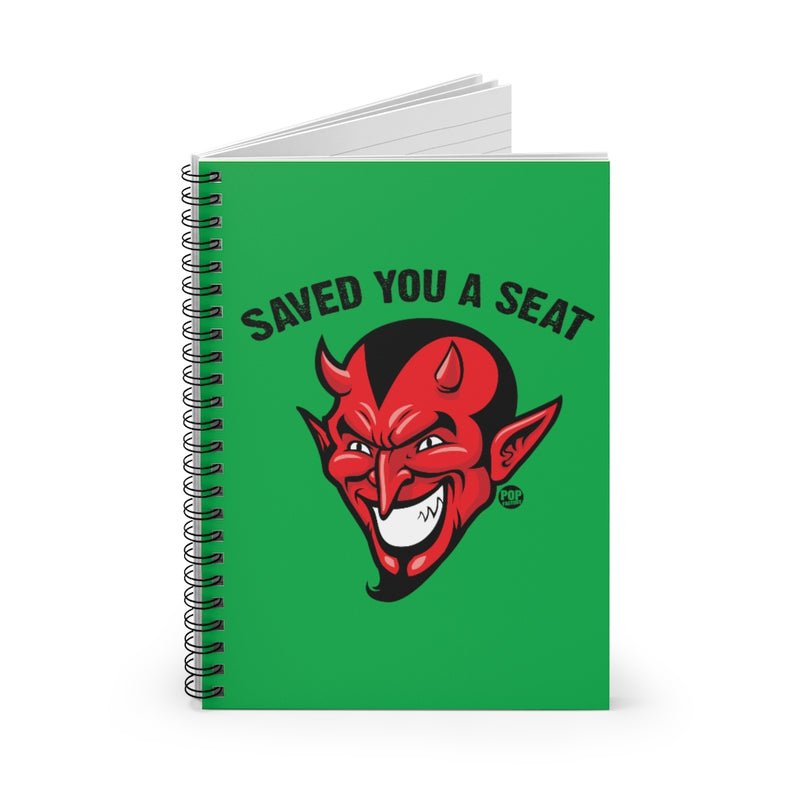 Load image into Gallery viewer, Saved You A Seat Devil Notebook
