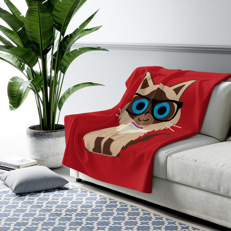 Load image into Gallery viewer, Bow Wow Meow Balinese Blanket
