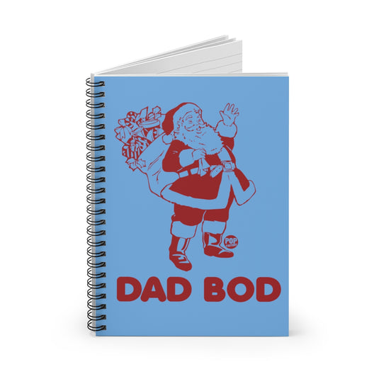 Dad Bod Santa Notebook