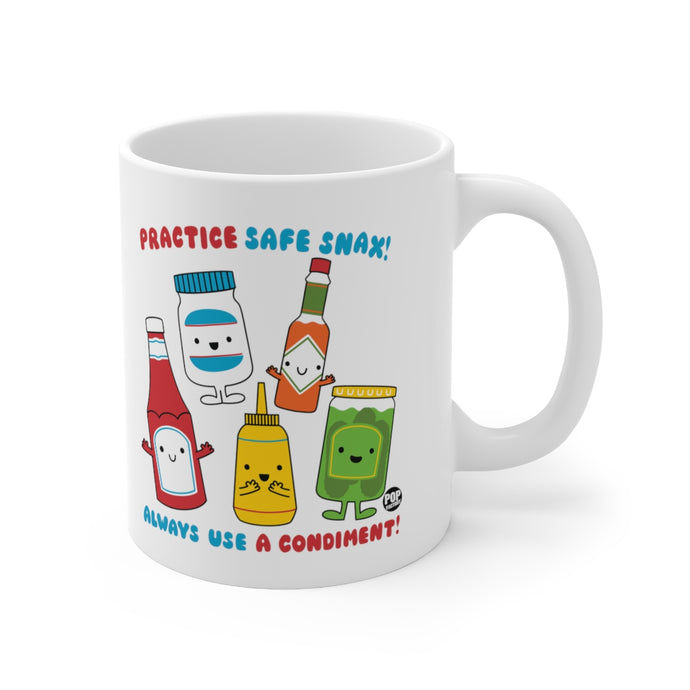 Practice Safe Snax Mug