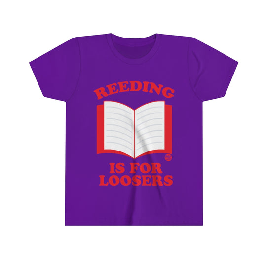 Reeding For Loosers Youth Short Sleeve Tee