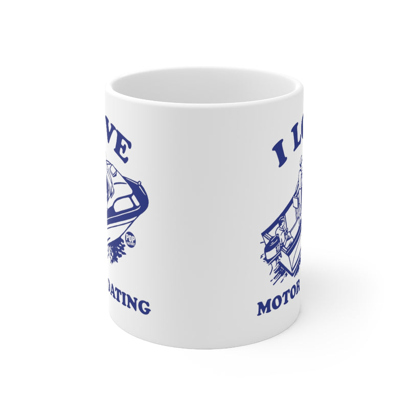 Load image into Gallery viewer, I Love Motor Boating Mug
