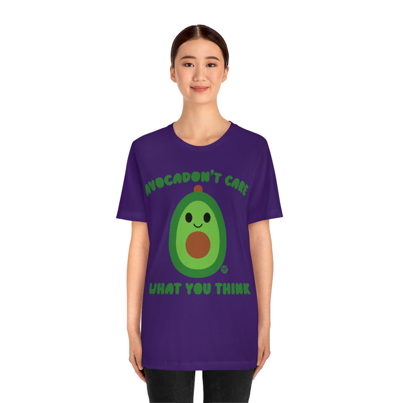 Load image into Gallery viewer, Avocadon&#39;t Care What You Think Unisex Tee
