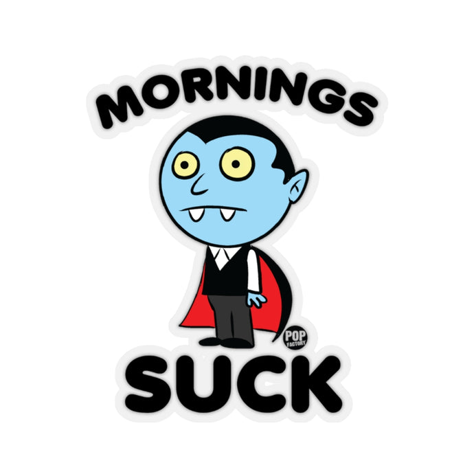 Morning Suck Dracula Sticker