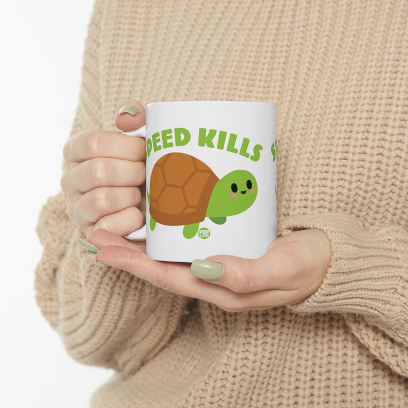 Load image into Gallery viewer, Speed Kills Turtle Mug
