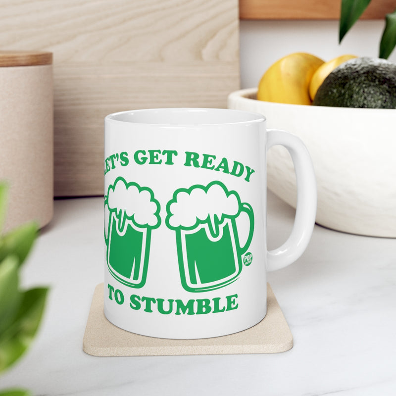 Load image into Gallery viewer, Let&#39;s Get Ready To Stumble Beer Mug
