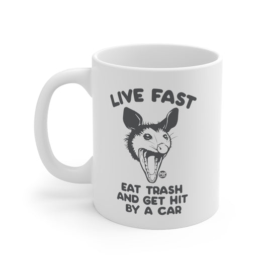 Live Fast Possum Mug