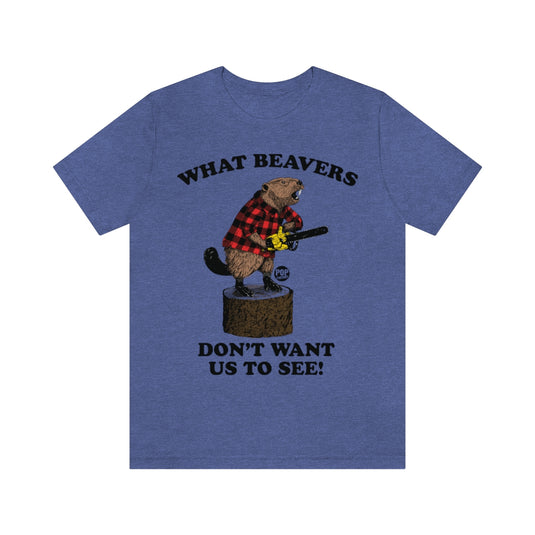 Beaver Chainsaw Unisex Tee