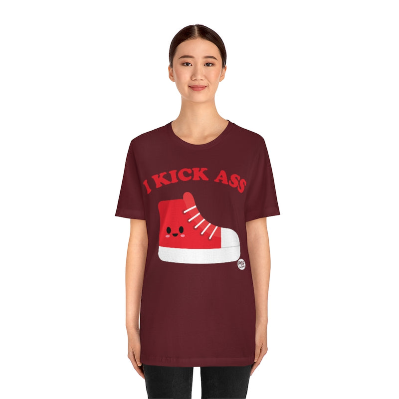 Load image into Gallery viewer, I Kick Ass Shoe Unisex Tee
