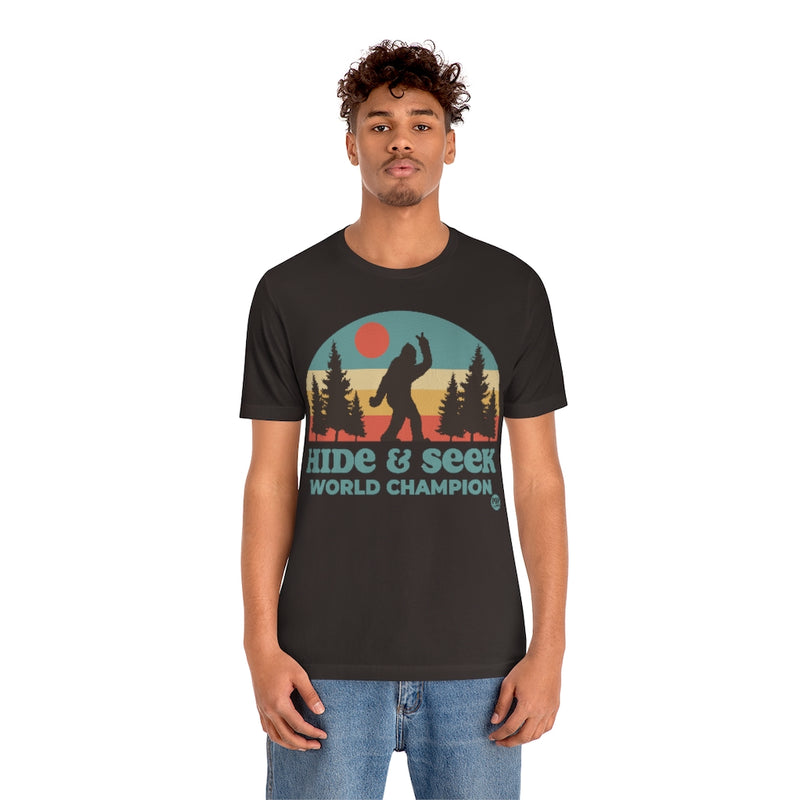 Load image into Gallery viewer, Hide And Seek Champion Bigfoot Unisex Tee
