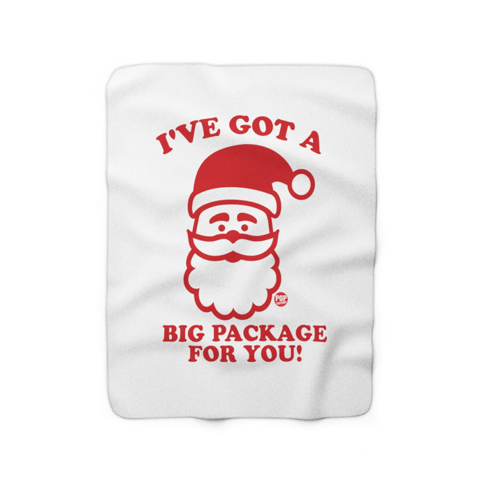 Santa Big Package Blanket