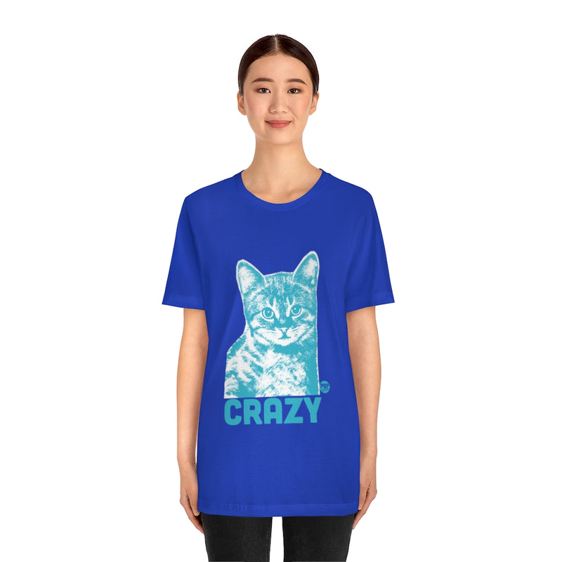 Load image into Gallery viewer, Crazy Cat Unisex Tee
