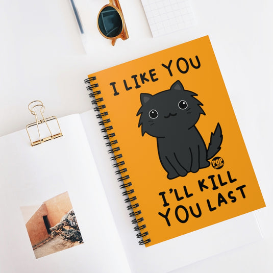 Kill You Last Cat Notebook