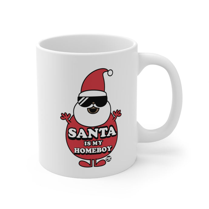 Santa Is My Home Boy 2 Mug