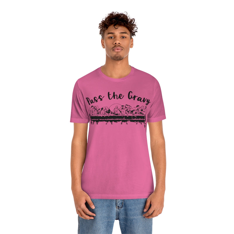 Load image into Gallery viewer, Pass The Gravy Last Supper Unisex Tee
