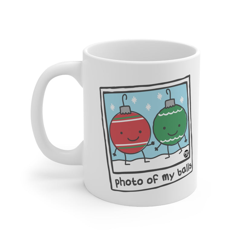 Load image into Gallery viewer, Photo Of My Balls Xmas Mug
