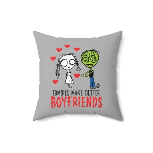 Eve L - Zombies Better Boyfriends Pillow