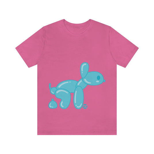 Balloon Dog Poop Unisex Tee