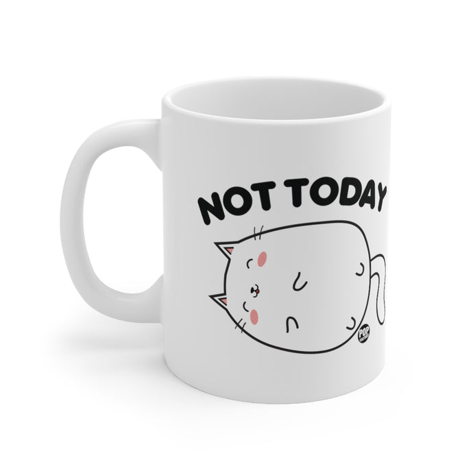 Not Today Cat Mug