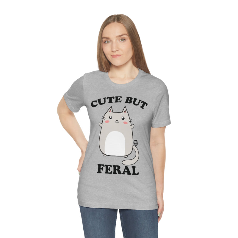 Load image into Gallery viewer, Cute But Feral Unisex Tee
