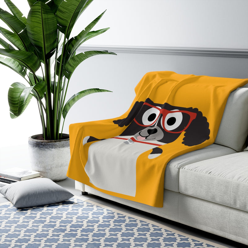 Load image into Gallery viewer, Bow Wow Meow Springer Spaniel Blanket
