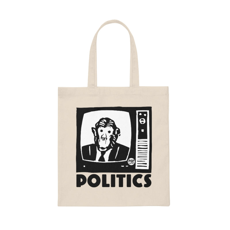 Load image into Gallery viewer, Politics Tv Monkey Tote
