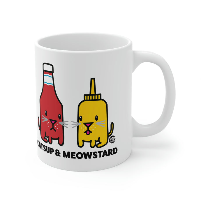 Catsup And Meowstard Mug