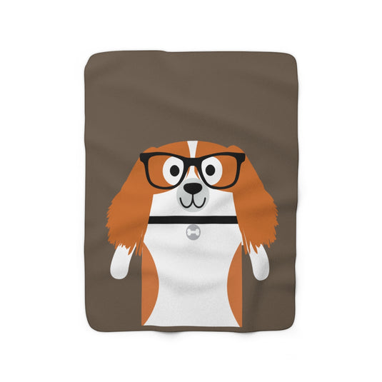 Bow Wow Meow Cavalier King Charles Blanket