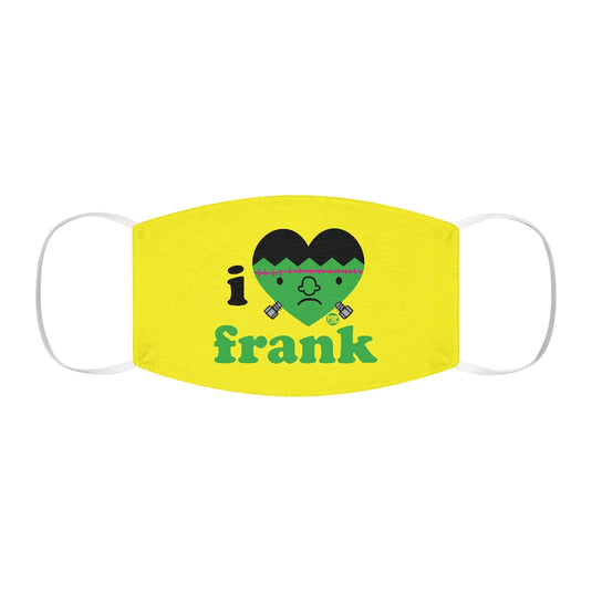 I Love Frank Face Mask