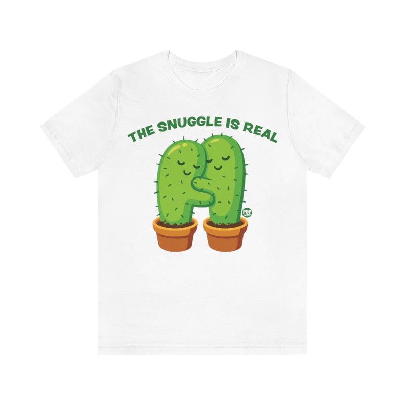 Load image into Gallery viewer, Snuggle Is Real Cactus Unisex Tee
