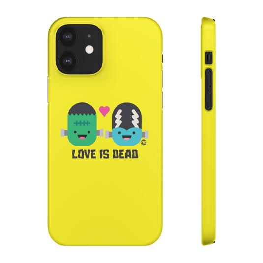 Love Is Dead Frankenstein Phone Case