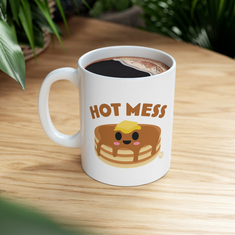 Load image into Gallery viewer, Hot Mess Pancakes Mug
