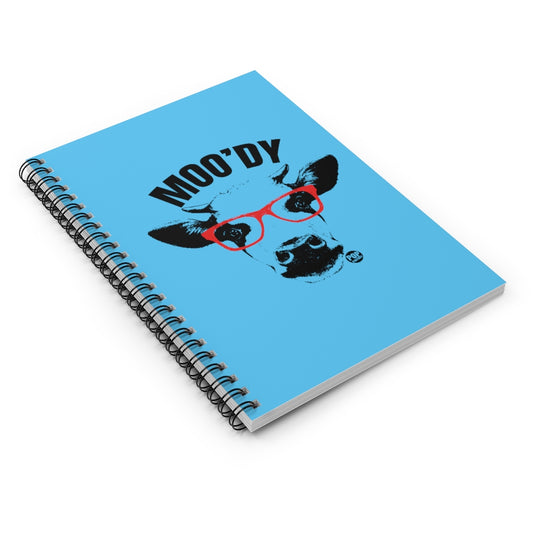 Moo'dy Cow Notebook