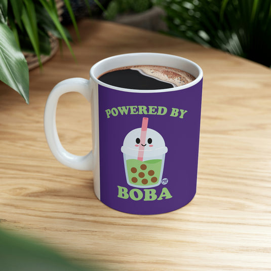 Powered By Boba Coffee Mug