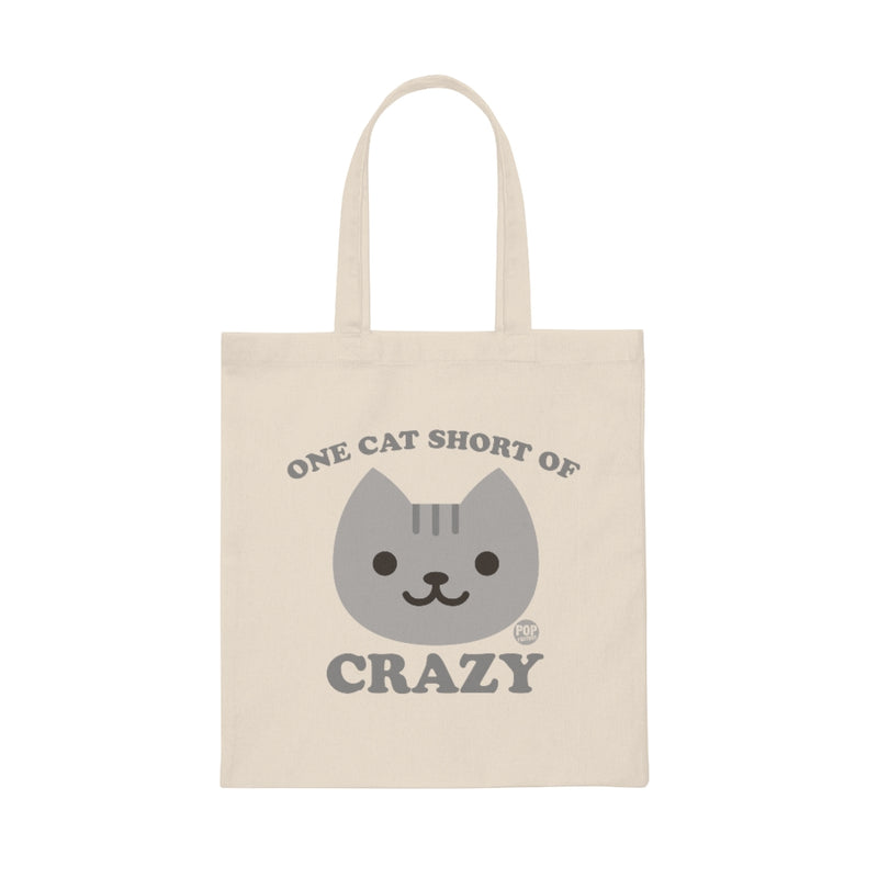 Load image into Gallery viewer, One Cat Short Crazy Tote
