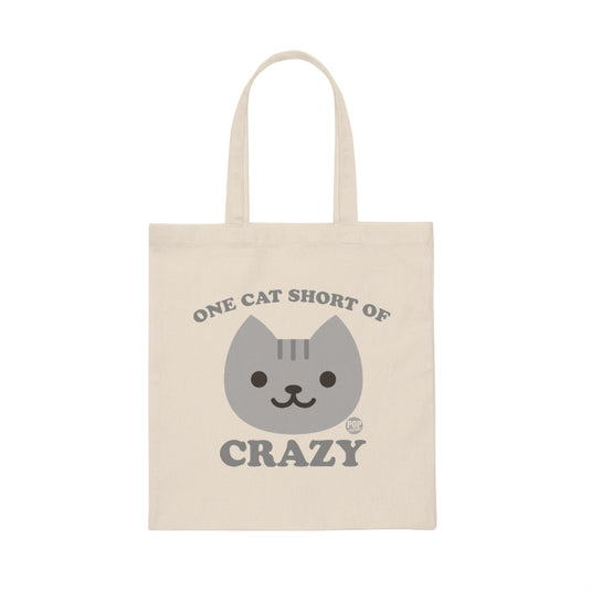 One Cat Short Crazy Tote