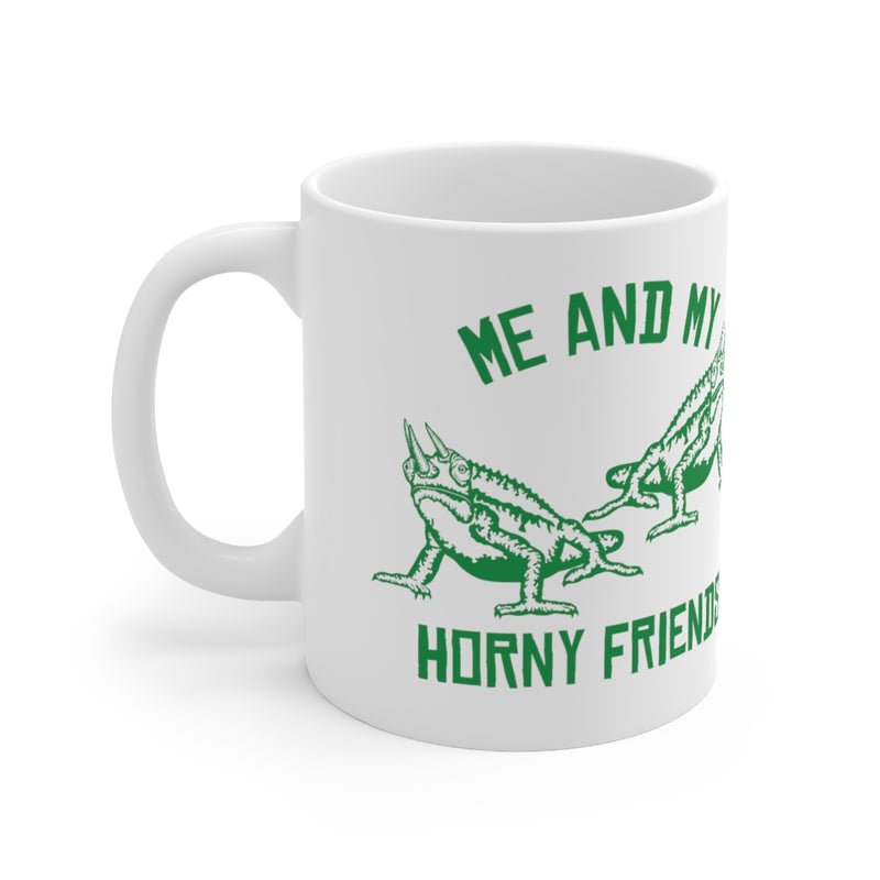 Load image into Gallery viewer, Horny Friends Horned Toad Mug
