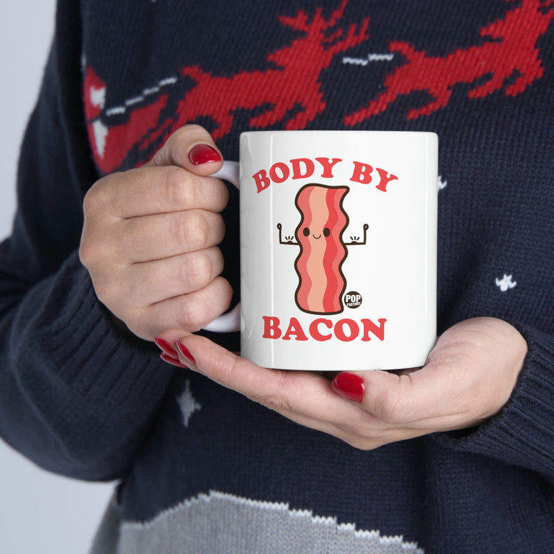 Load image into Gallery viewer, Body By Bacon Mug
