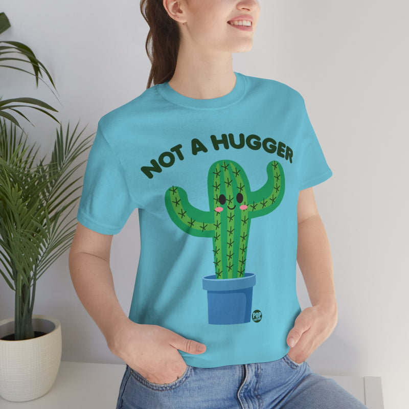 Load image into Gallery viewer, Not A Hugger Cactus Unisex Tee
